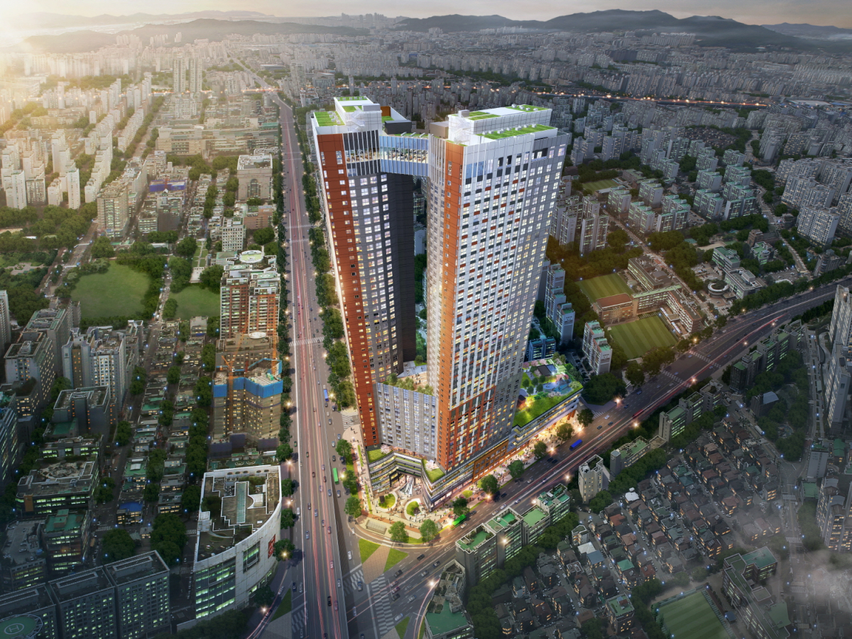 ▲신중동역랜드마크푸르지오시티 조감도(사진출처=대우건설)