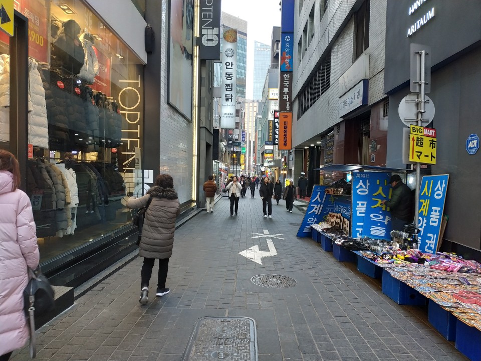 ▲12일 명동 거리.(박미선 기자 only@)