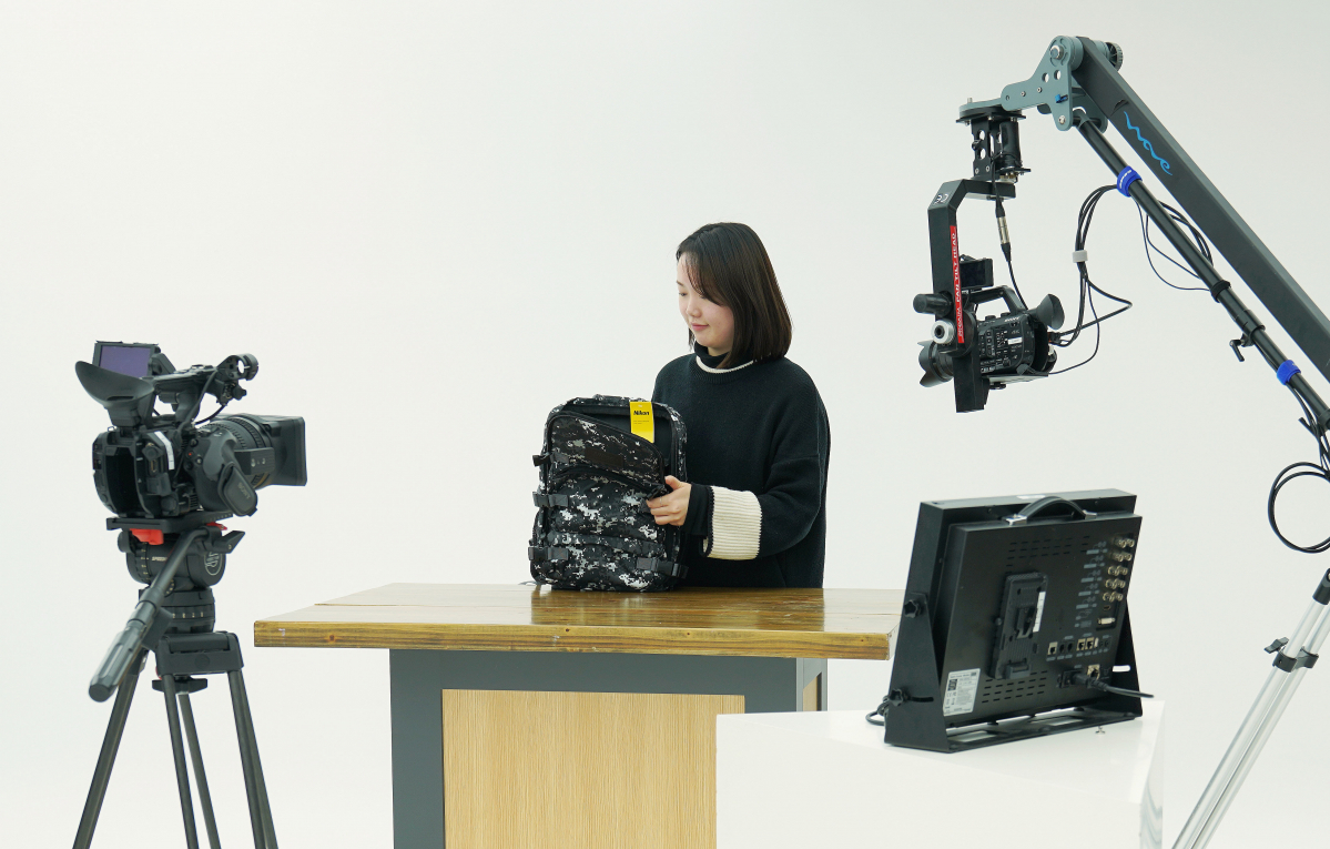 ▲15일 오픈하는 신세계TV쇼핑 모바일 전용 스튜디오.(사진제공=신세계TV쇼핑)