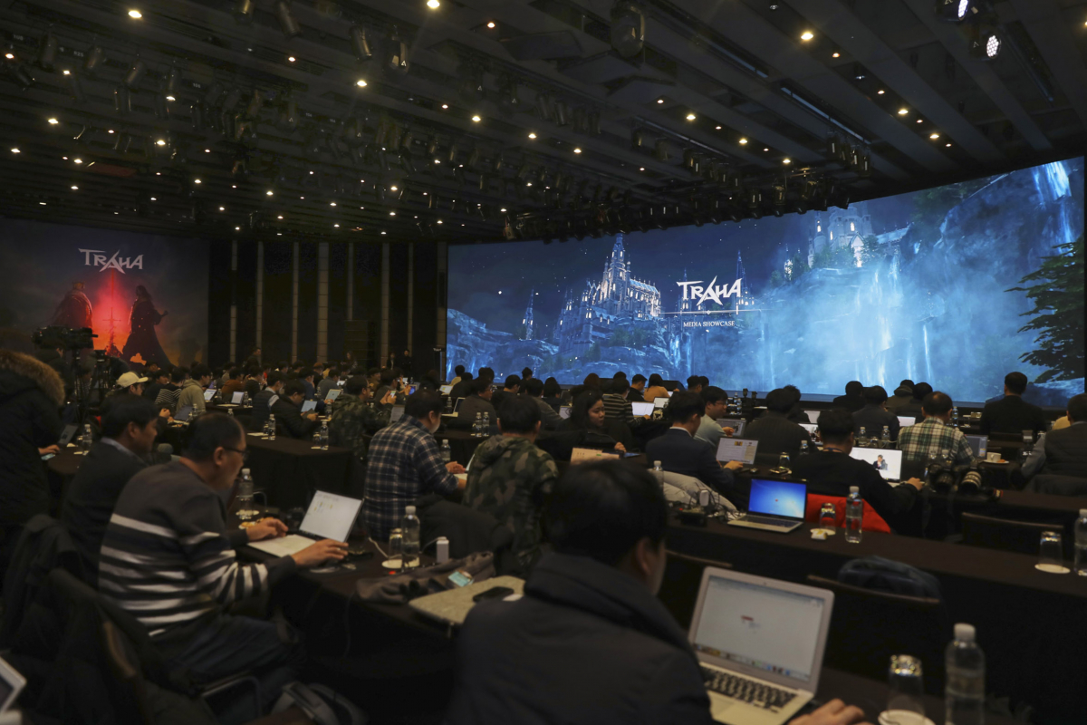 ▲미디어쇼케이스 전경. (넥슨)