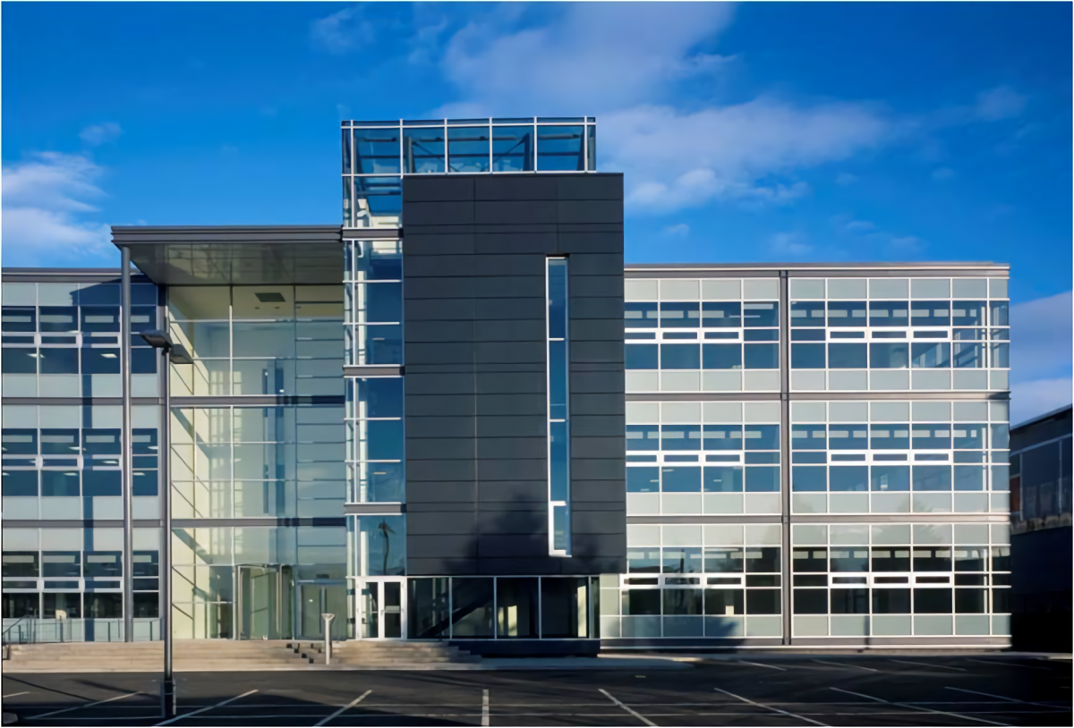 ▲영국 스코틀랜드 국민건강보험 청사 건물 전경(현대자산운용)