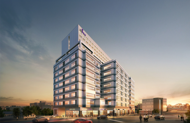 ▲신중동 더퍼스트 지식산업센터 투시도(사진=동성건설)