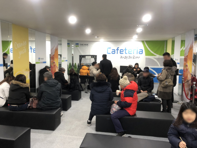 ▲영종 한신더휴 스카이파크 입주자 사전점검 행사 모습(사진=한신공영)