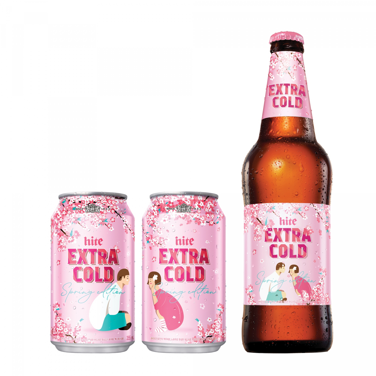▲하이트 엑스트라콜드 스프링에디션(하이트진로)