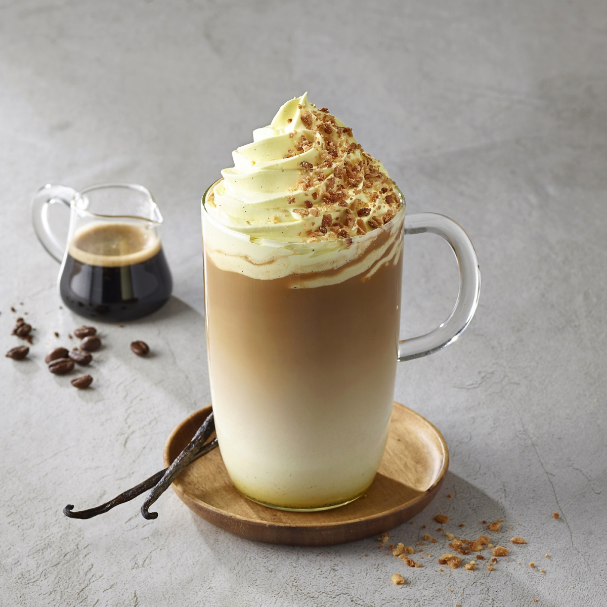 ▲슈 크림 크런치 라떼(스타벅스커피코리아)