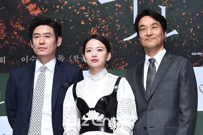 ▲설경구, 천우희, 한석규(사진=고아라 기자 iknow@)