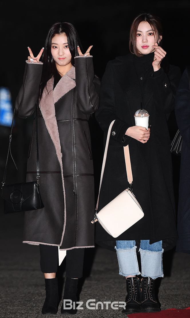 ▲CLC 장승연, 권은빈(사진=고아라 기자 iknow@)