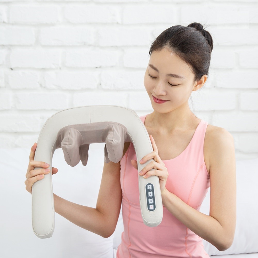 ▲오아 무선넥앤숄더 안마기.(사진제공=오아)