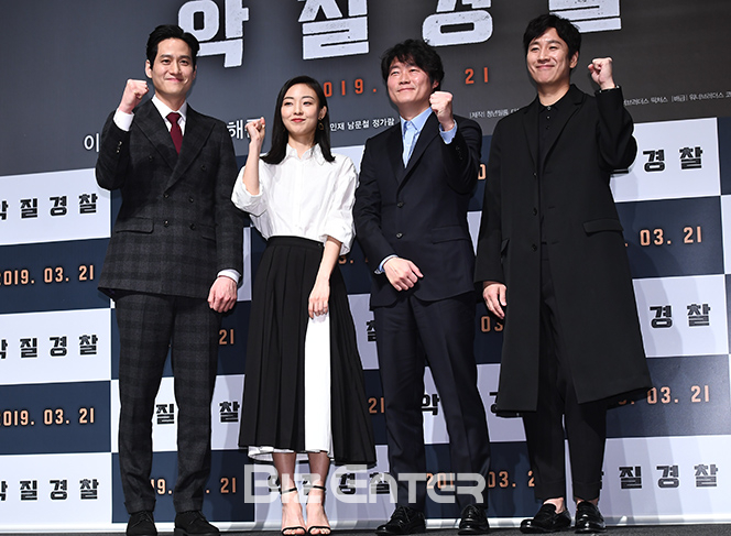 ▲박해준, 전소니, 이정범, 이선균(사진=고아라 기자 iknow@)