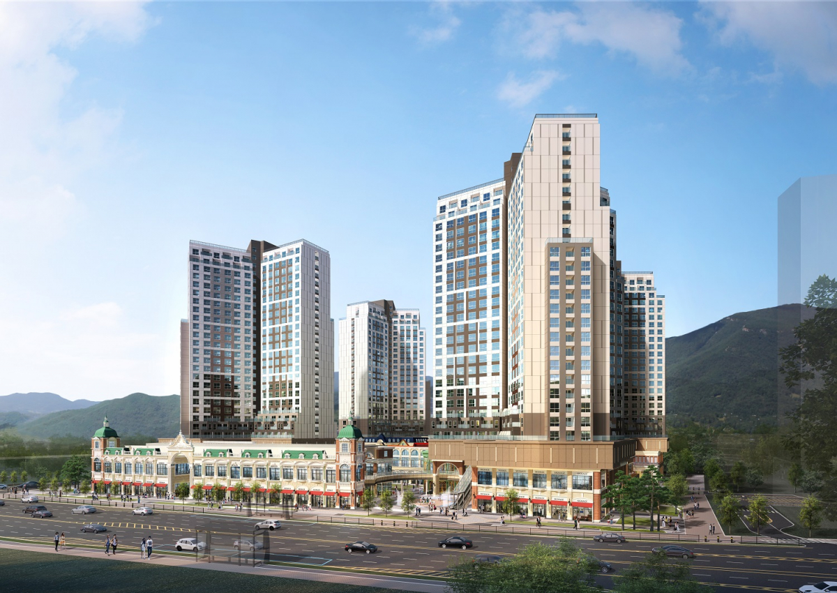 ▲힐스테이트 삼송역 스칸센 조감도(사진=체스터톤스 코리아)