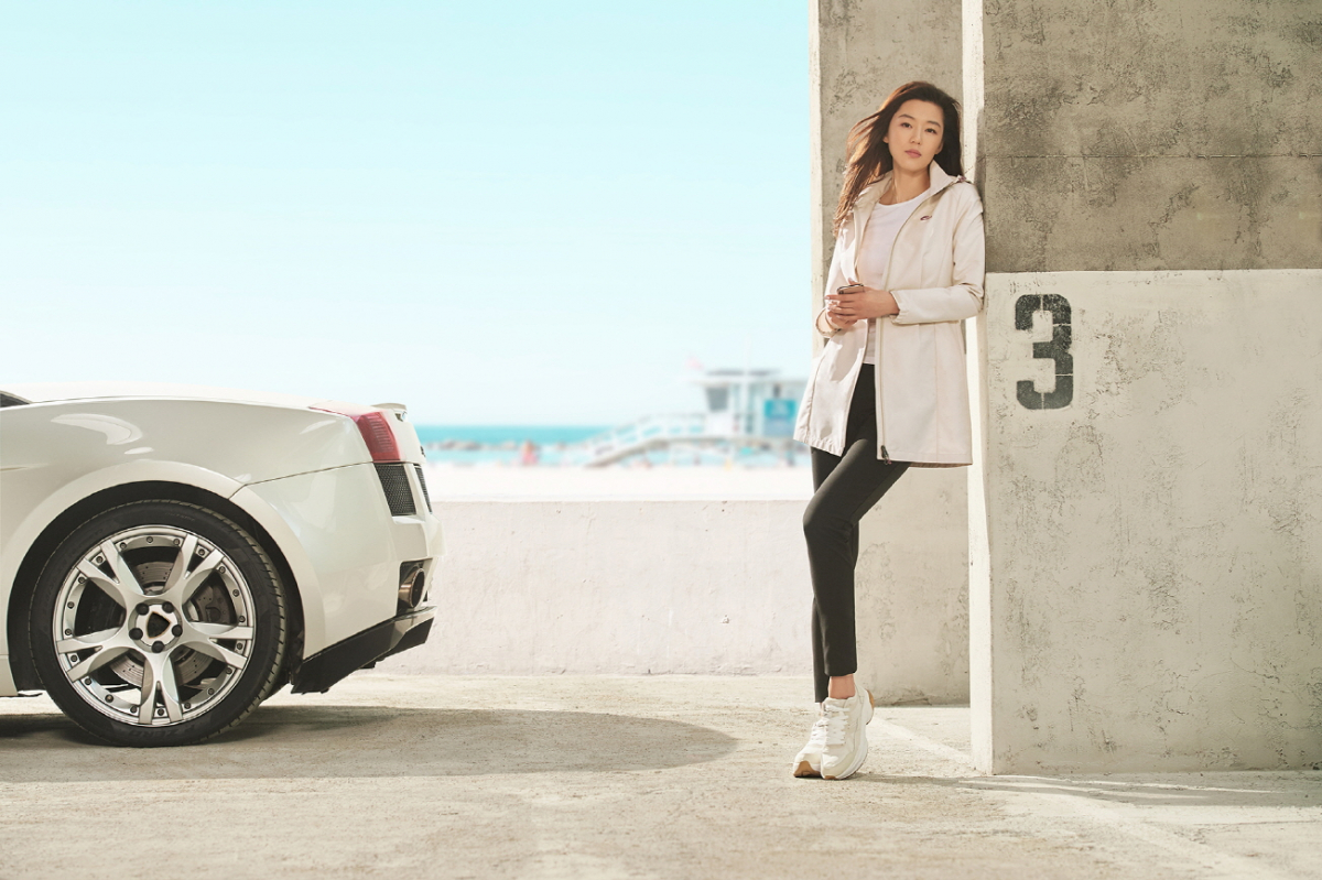 ▲전지현 화보컷.(사진제공=네파)