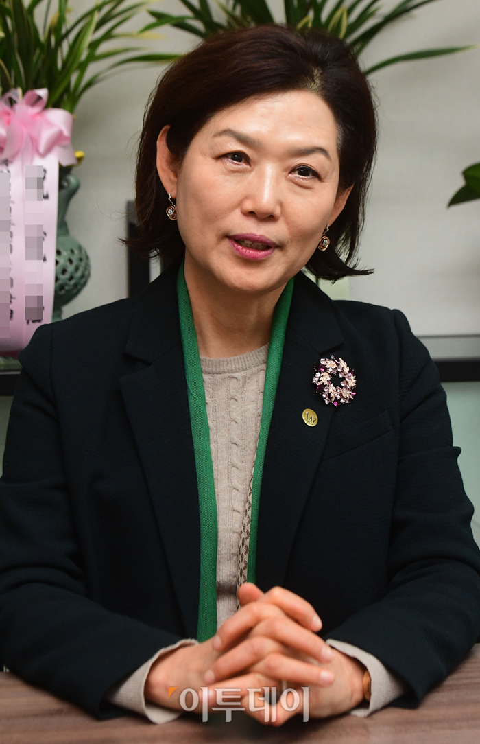 ▲이 회장은 경력단절 여성들이 협회를 통해 꿈을 이룰 수 있을 것이라 자신했다. 고이란 기자 photoeran@