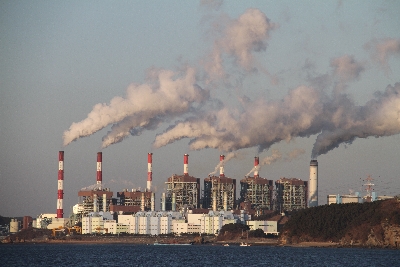 ▲충남의 한 석탄화력발전소 모습.(뉴시스)