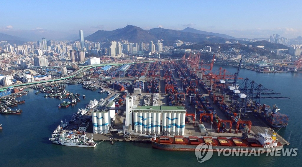 ▲부산항 북항 2단계 재개발 사업지 전경.(연합뉴스)