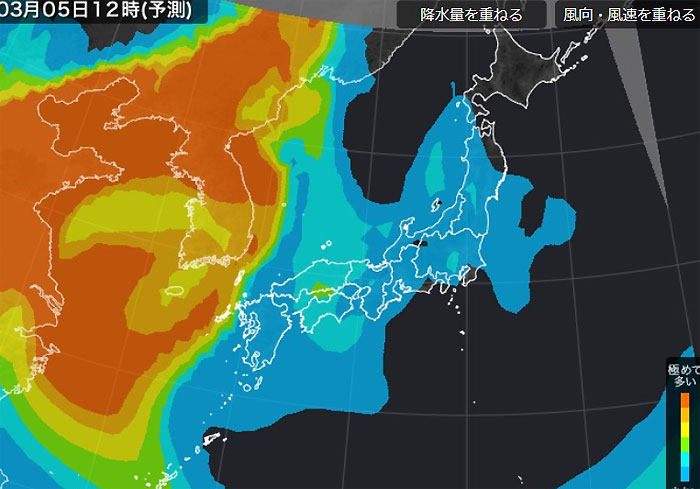 (출처=일본기상협회 홈페이지 캡처)