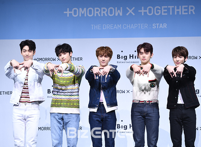 ▲투모로우바이투게더(TXT)(사진=고아라 기자 iknow@)