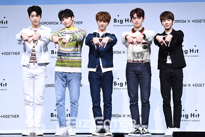 ▲투모로우바이투게더(TXT)(사진=고아라 기자 iknow@)