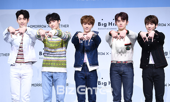 ▲투모로우바이투게더(TXT)(사진=고아라 기자 iknow@)