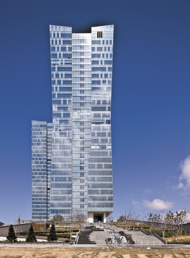 ▲코오롱글로벌 송도사옥