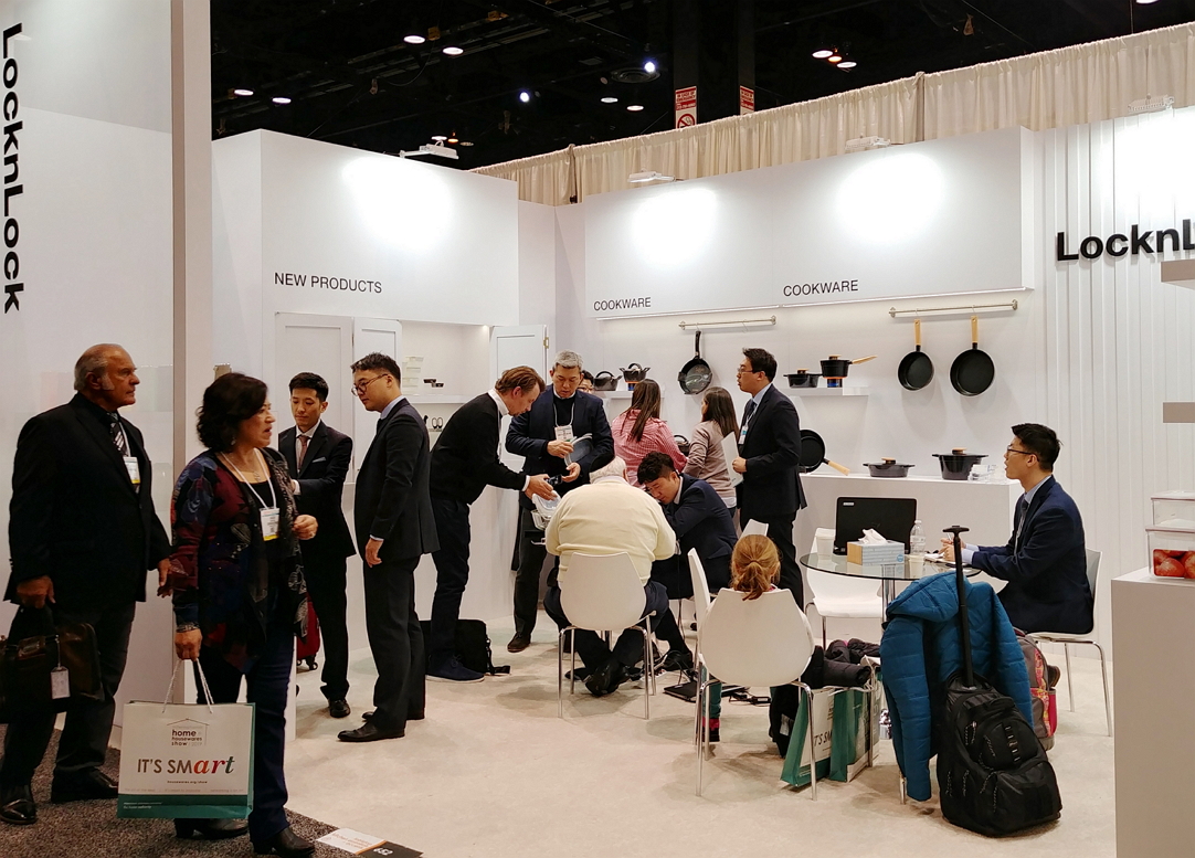 ▲ ‘2019 국제 가정용품 박람회(International Home and Housewares Show∙IHHS)’(사진제공=락앤락)