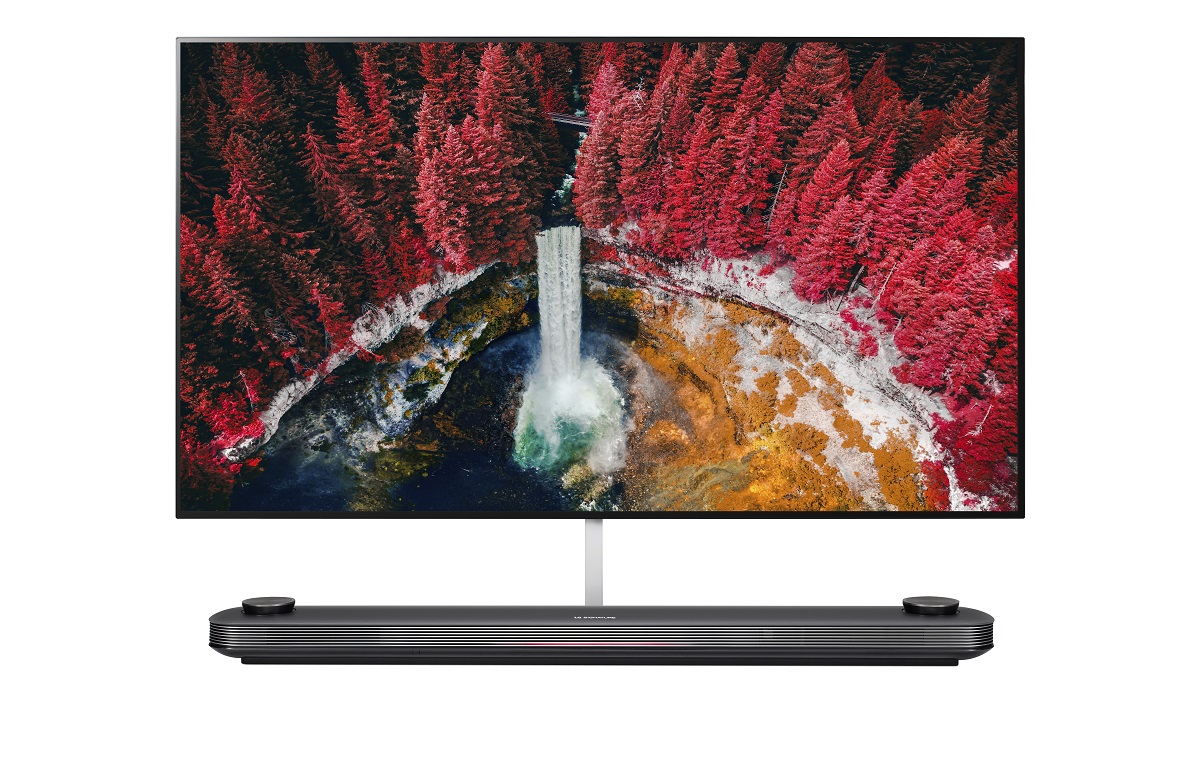 ▲2019년형 LG 시그니처 올레드 TV W 제품 이미지(사진제공 LG전자)