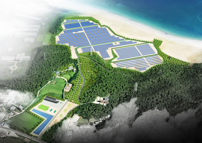 ▲당진에코태양광단지(사진제공=당진에코파워)