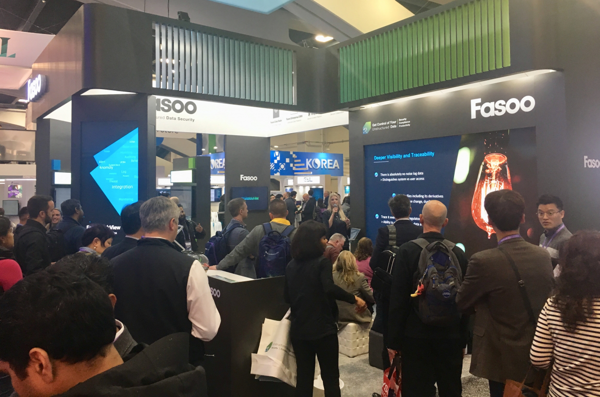 ▲파수닷컴은 올해 11년째 세계 대형 보안 컨퍼런스인 RSA 2019에 참가했다고 6일 밝혔다. 사진은 파수닷컴의 참여 현장.(사진 = 파수닷컴 제공)