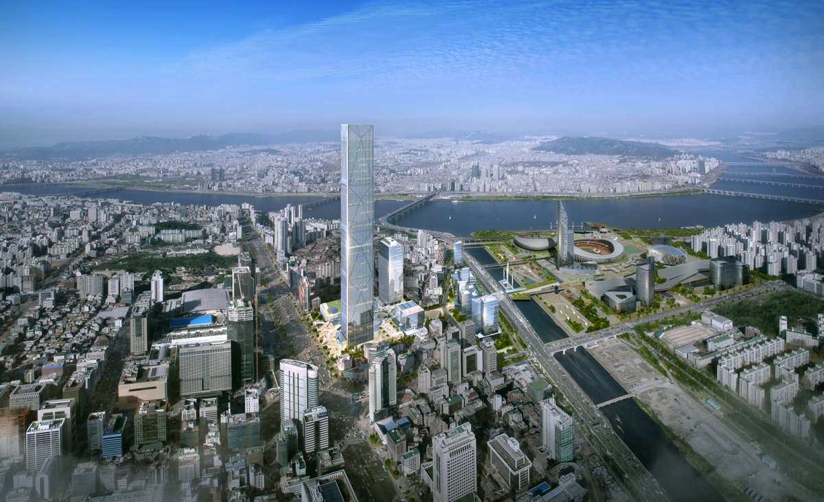 ▲현대차그룹 글로벌비즈니스센터 조감도.