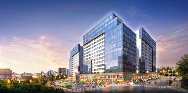 ▲에이스 더블유밸리 전체투시도(사진=에이스건설)