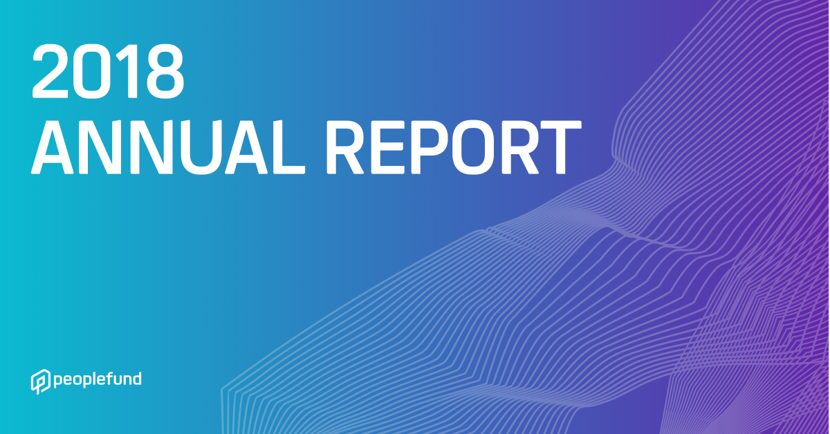 ▲피플펀드 2018 애뉴얼리포트.(사진제공=피플펀드)