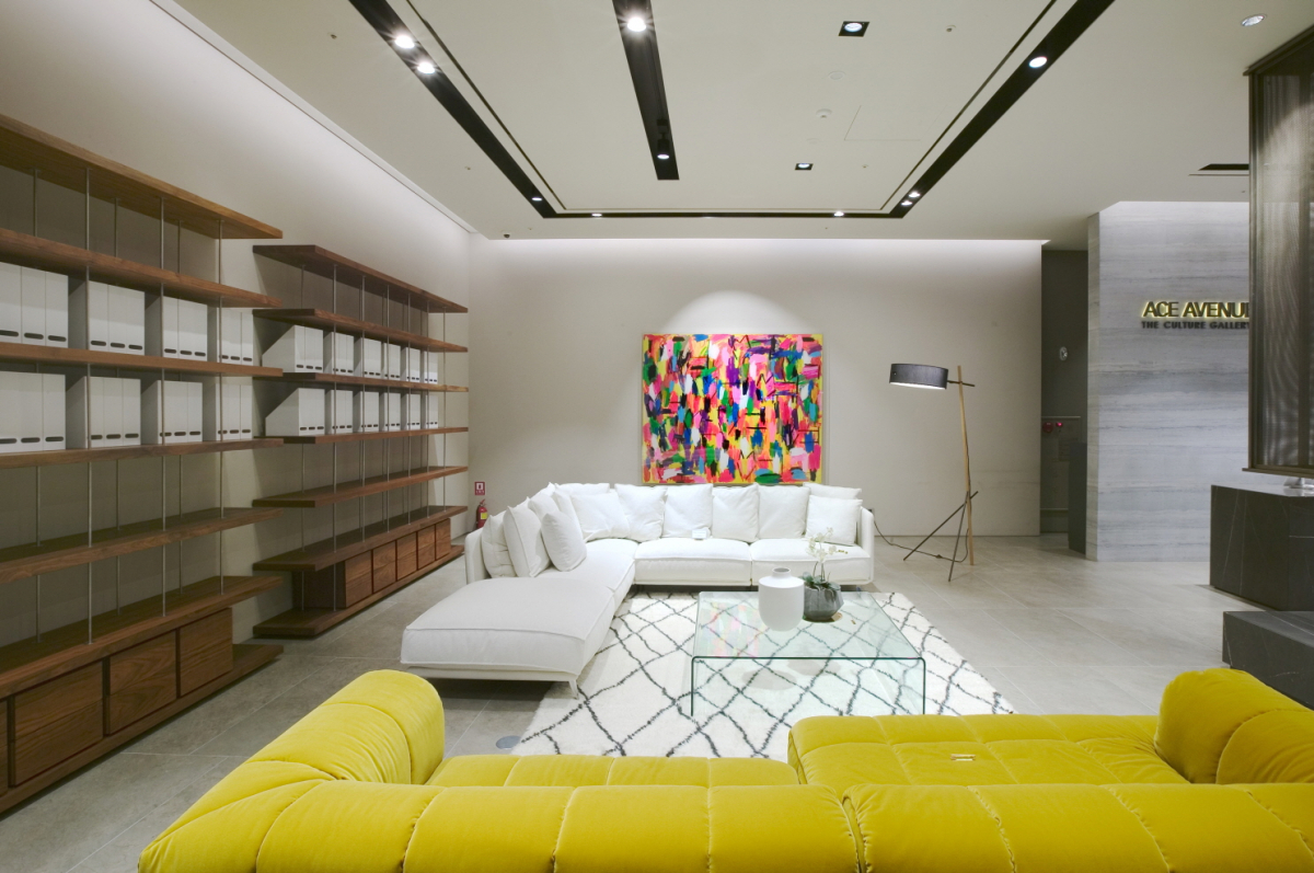 ▲에이스 에비뉴와 갤러리 분도가 협업한 ‘일상의 풍경’(사진제공=에이스침대)