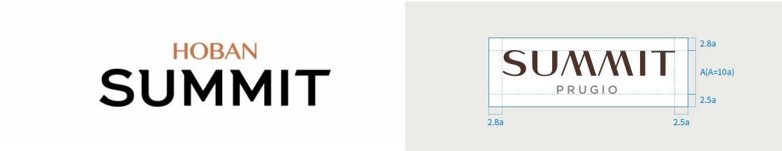 ▲호반건설이 공개한 '호반써밋'(왼쪽) 디자인과 대우건설 '푸르지오써밋' 디자인 (이미지 출처=호반건설, 대우건설 푸르지오써밋 홈페이지 캡처 )