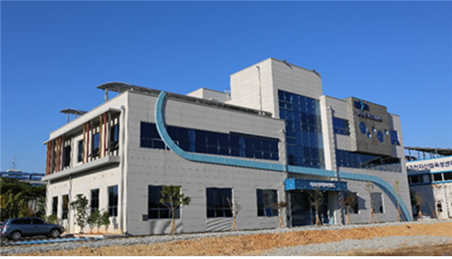 ▲전자부품연구원 광주본부에 위치한 에어가전센터 전경(사진 제공=산업통상자웜부)