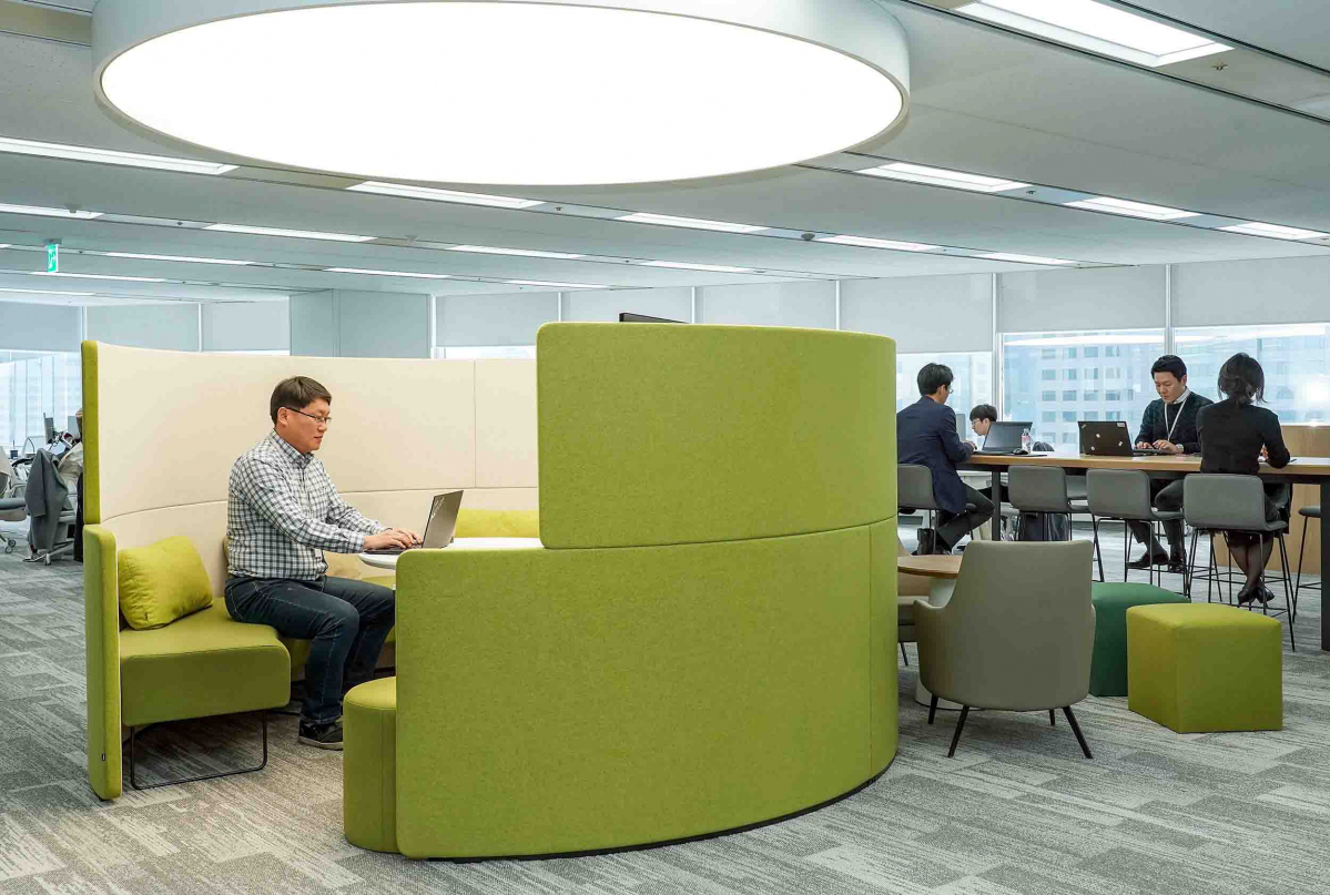 ▲한국아스트라제네카 사옥이전 얼터너티브존(한국아스트라제네카)