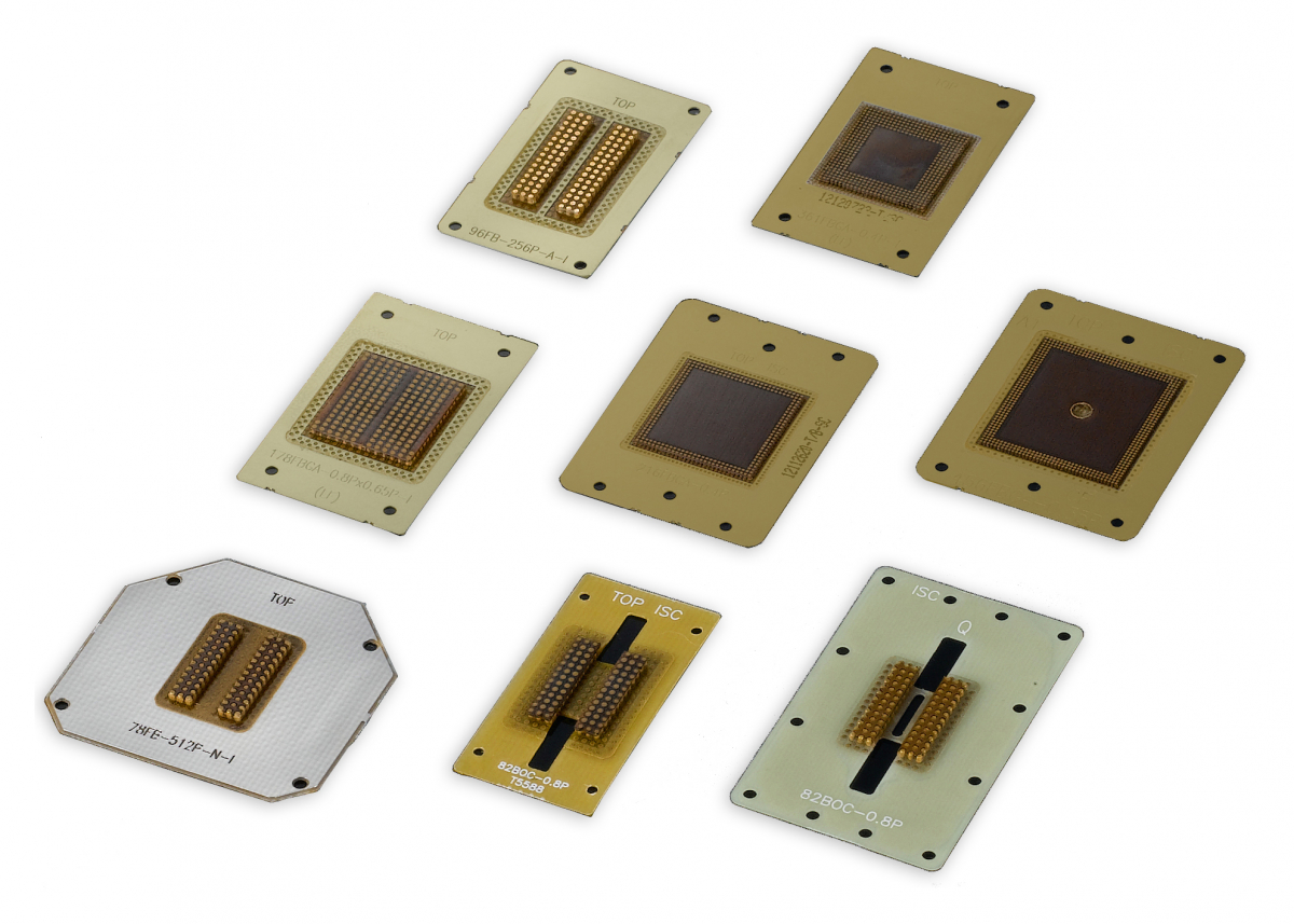 ▲반도체 테스트 솔루션 전문기업 ISC가 중국 상해 ‘SEMICON CHINA 2019’에서 신기술을 공개했다. 반도체 테스트 소켓.(사진제공=ISC)