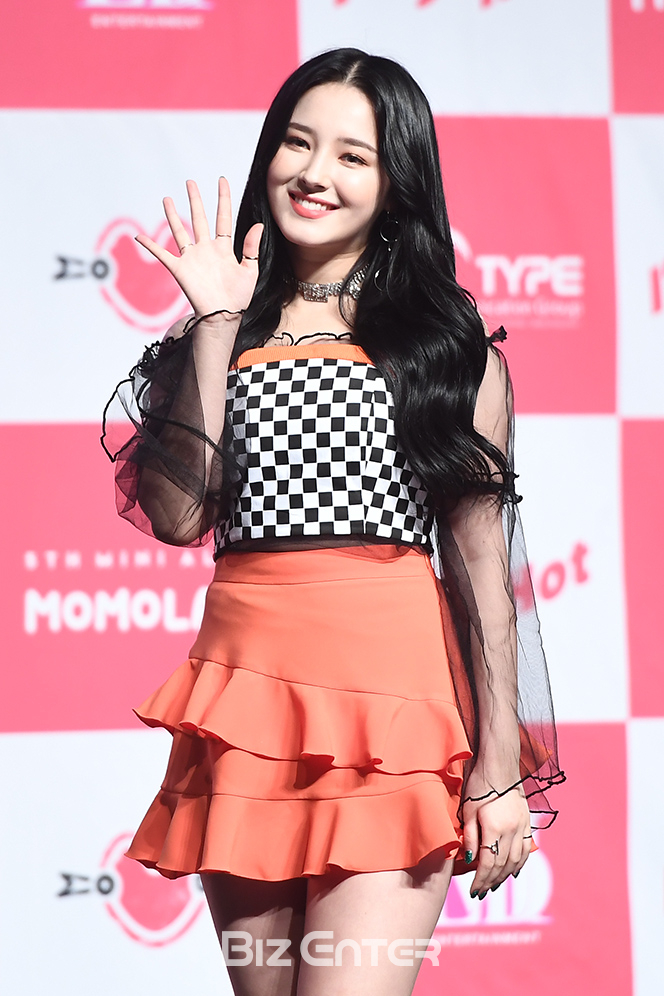 ▲모모랜드 낸시(사진=고아라 기자 iknow@)