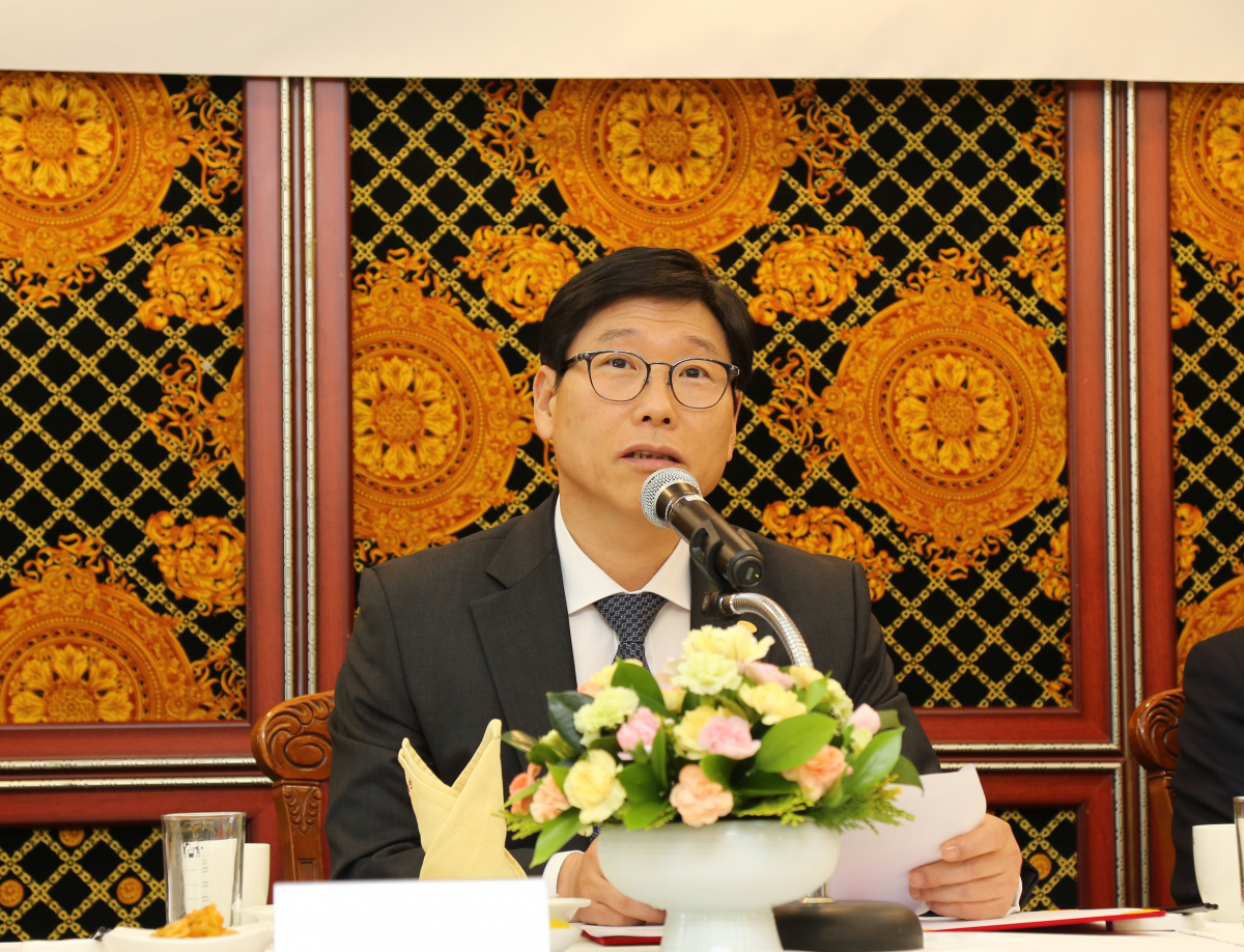 ▲정재송 코스닥협회장(코스닥협회)