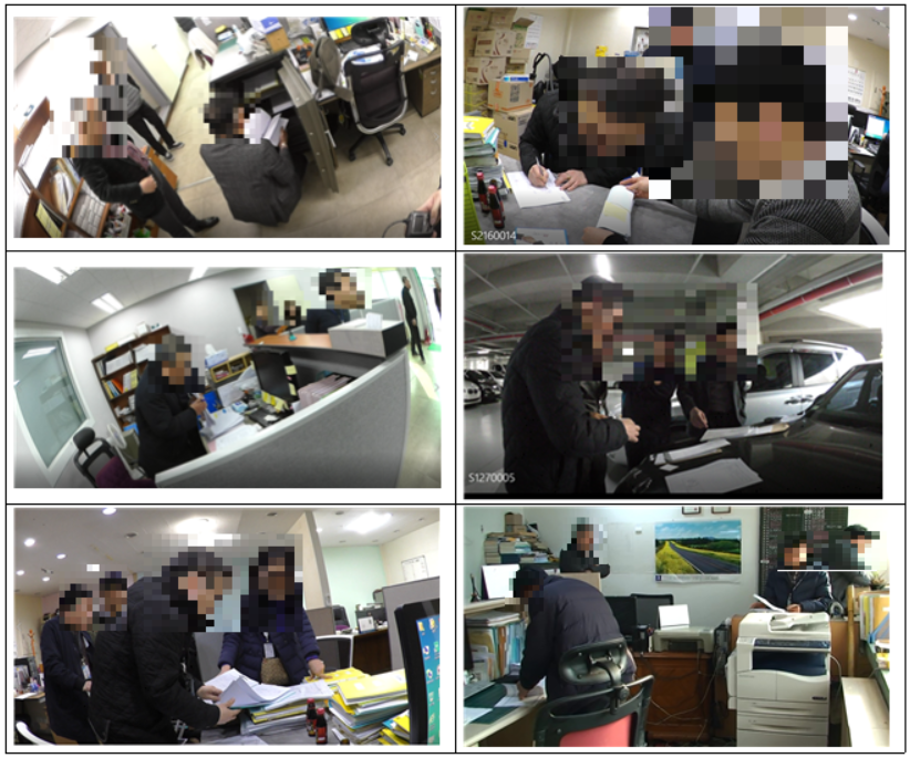 ▲불법 도급택시 운영 적발 현장(사진 = 서울시)