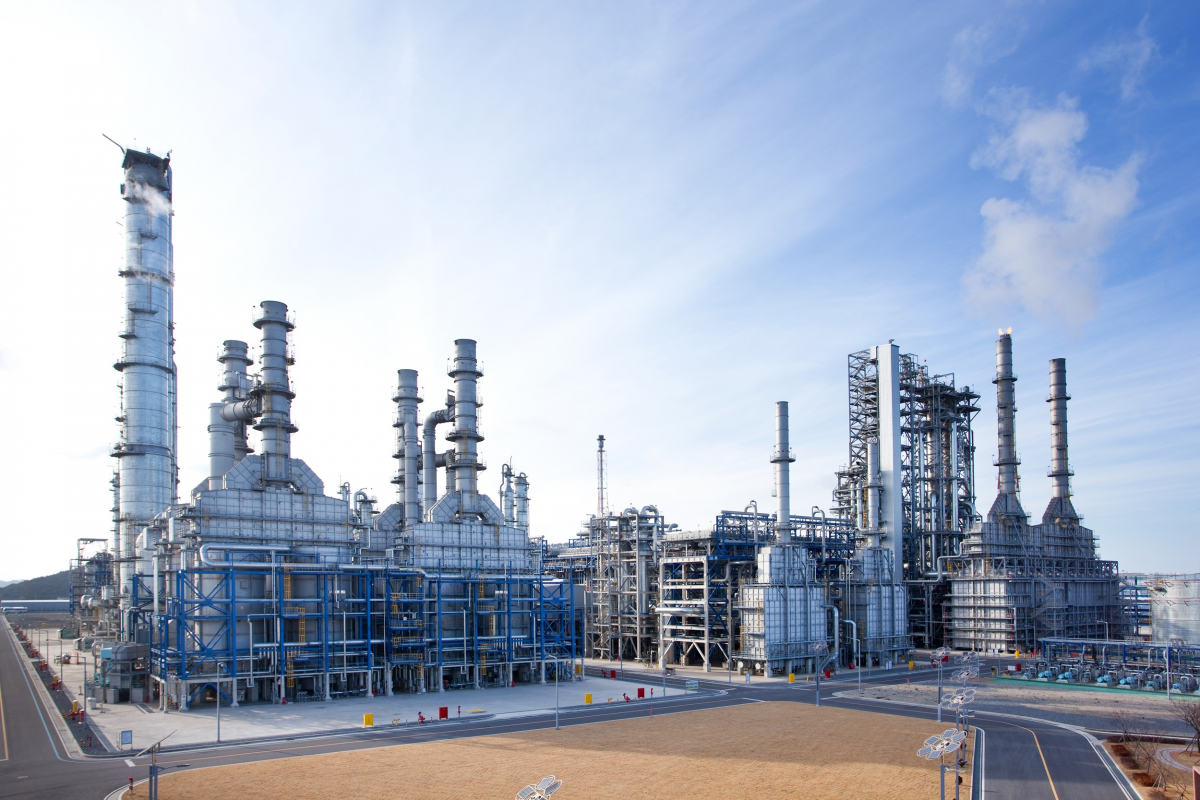 ▲한화토탈 대산공장 방향족2공장 전경(사진 제공=한화토탈)