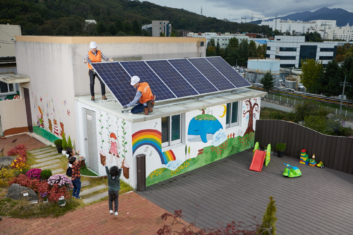 ▲한화그룹 ‘해피선샤인 캠페인’  사진제공 한화그룹