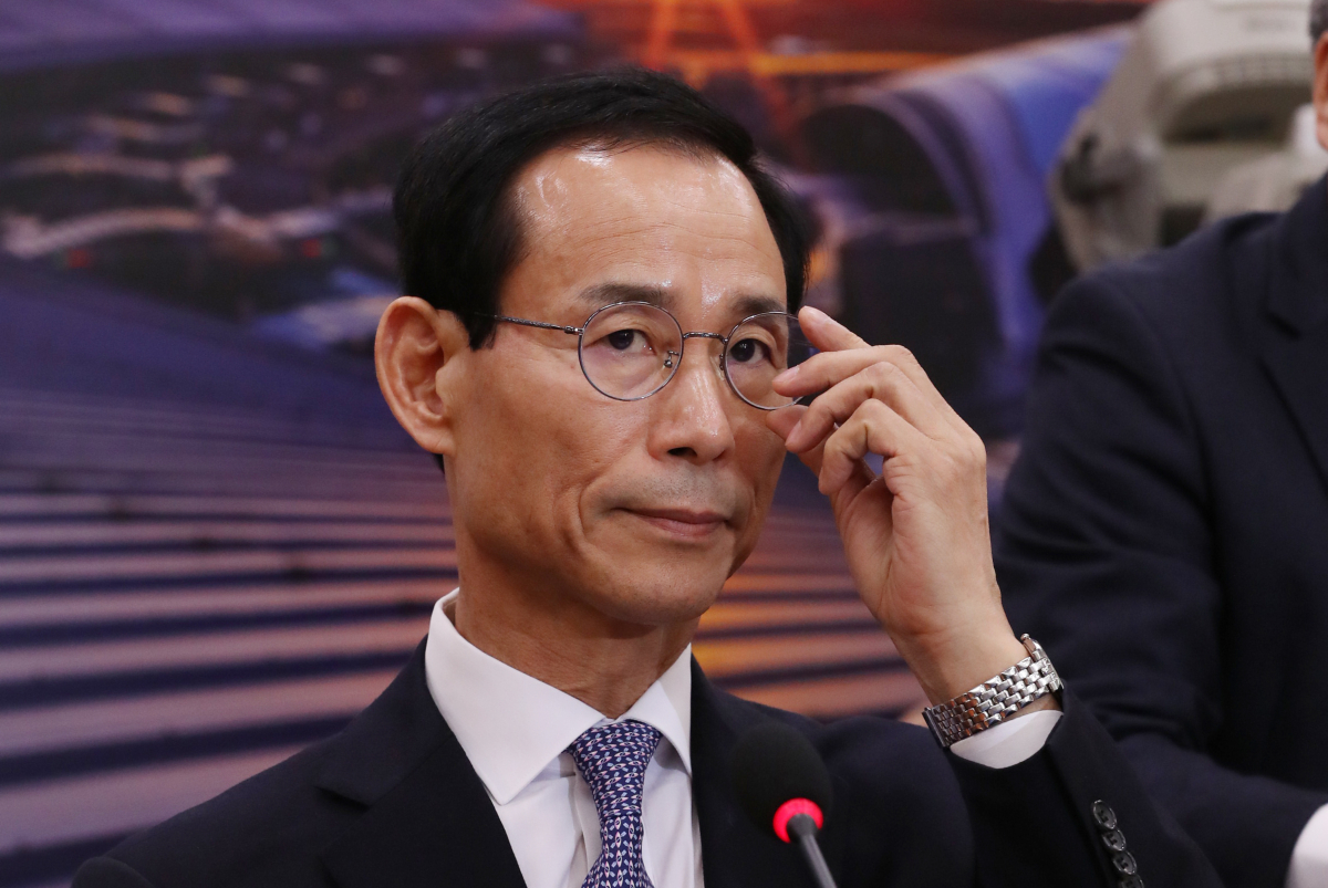 ▲최정호 국토교통부 장관 후보자가 25일 국회 국토교통위원회에서 열린 인사청문회에서 의원들의 질의를 듣고 있다. (연합뉴스)