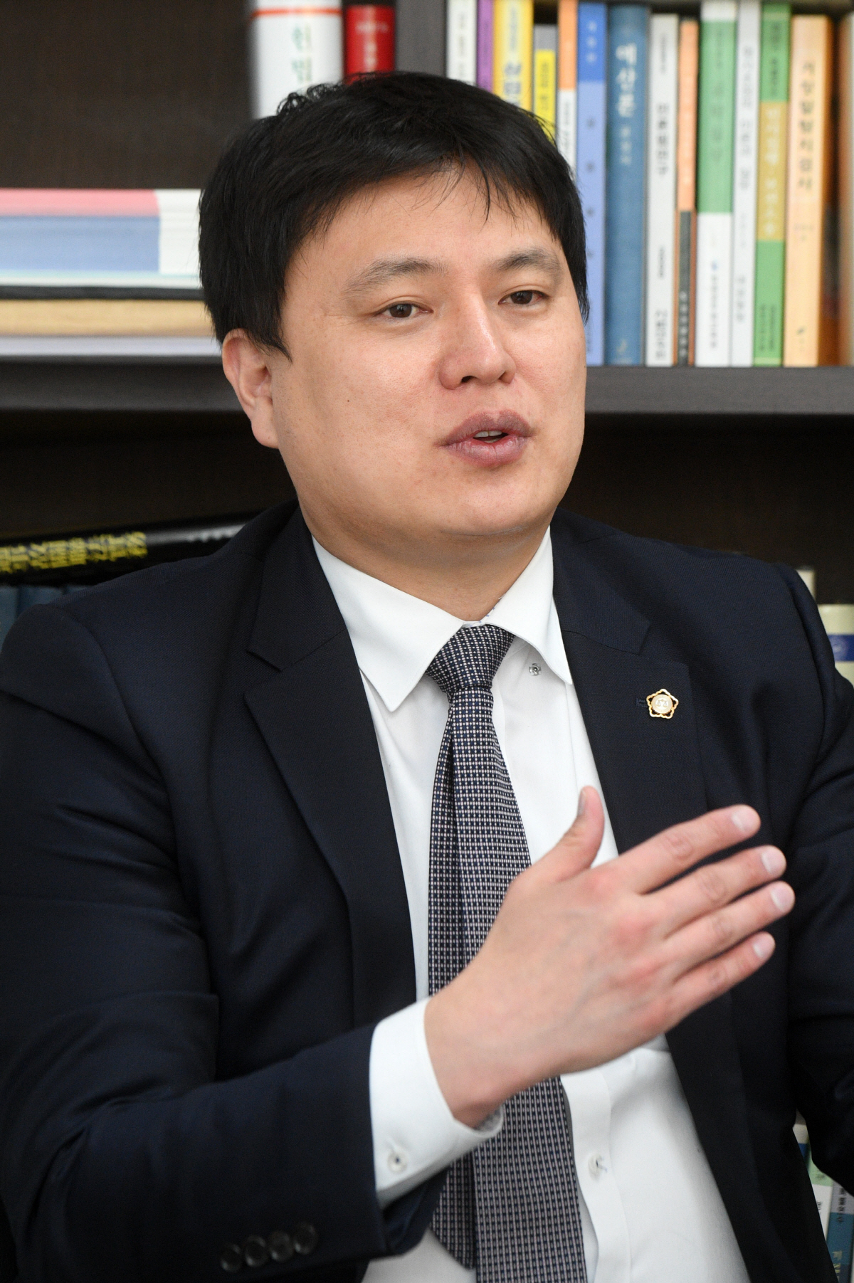 ▲박주현 변호사가 13일 서울 서초구 사무실에서 이투데이와 인터뷰를 하고 있다. 고이란 기자 photoeran@