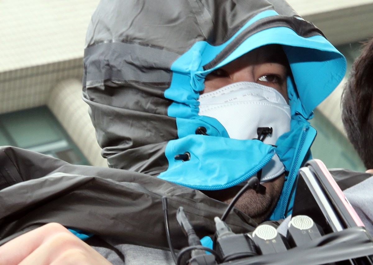 ▲이희진 부모살해 피의자 김다운(연합뉴스)