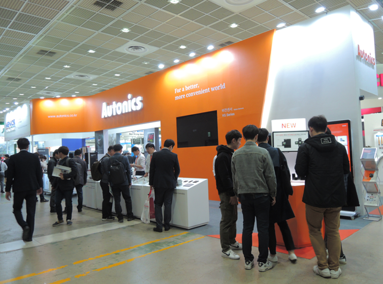 ▲지난해 열린 2018 오토메이션 월드 '오토닉스' 전시부스 전경.(사진제공=오토닉스)