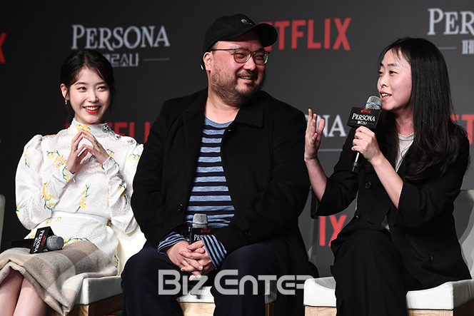 ▲이지은, 임필성, 전고운(사진=고아라 기자 iknow@)