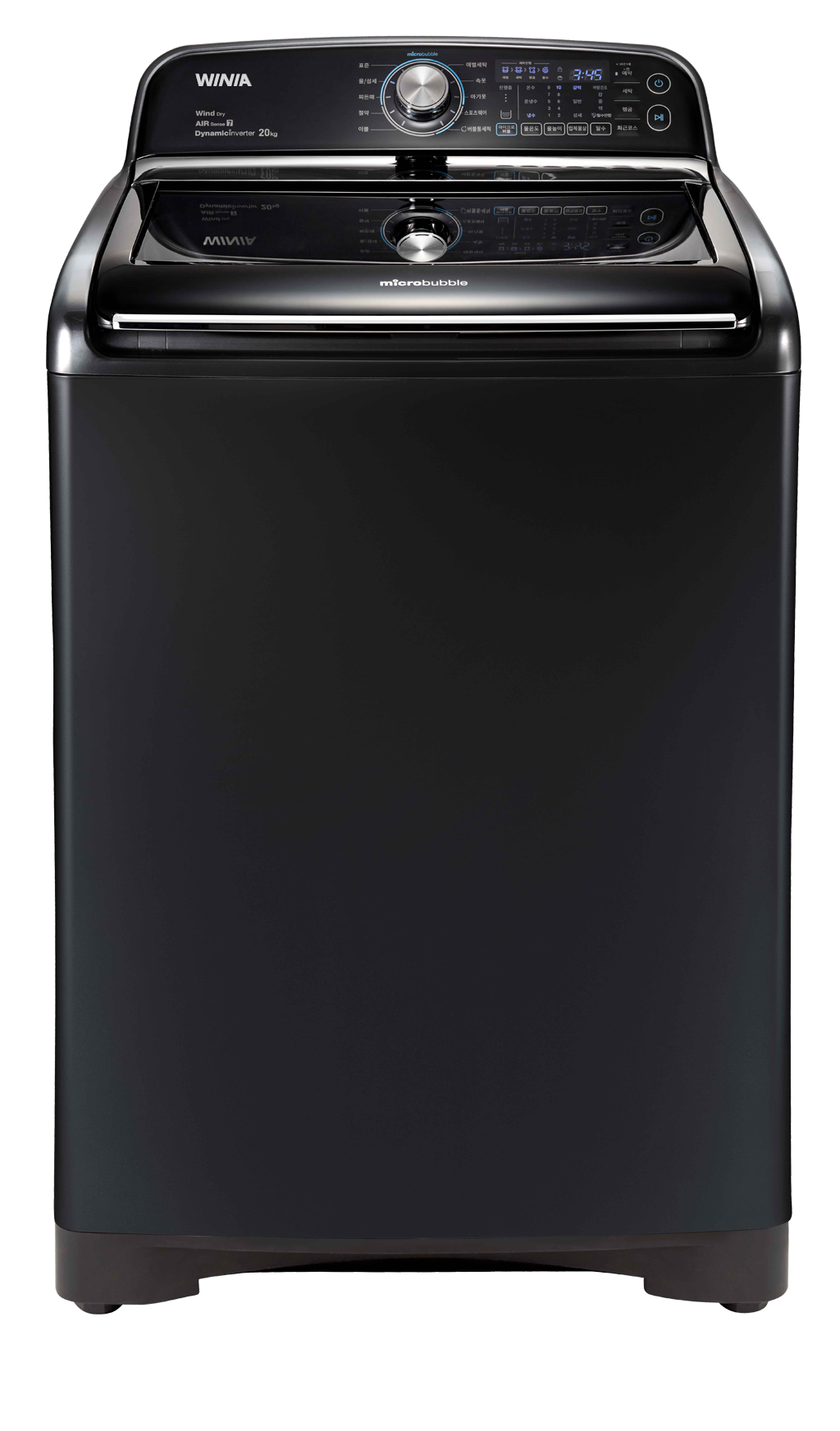 ▲2019년형 위니아 ‘마이크로 버블 세탁기 20kg'(사진제공 대유위니아)