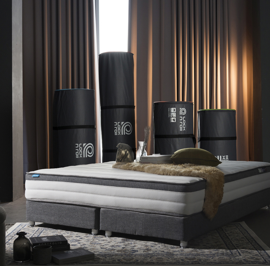 ▲젠티스 락앤롤 매트리스.(사진제공=젠티스)