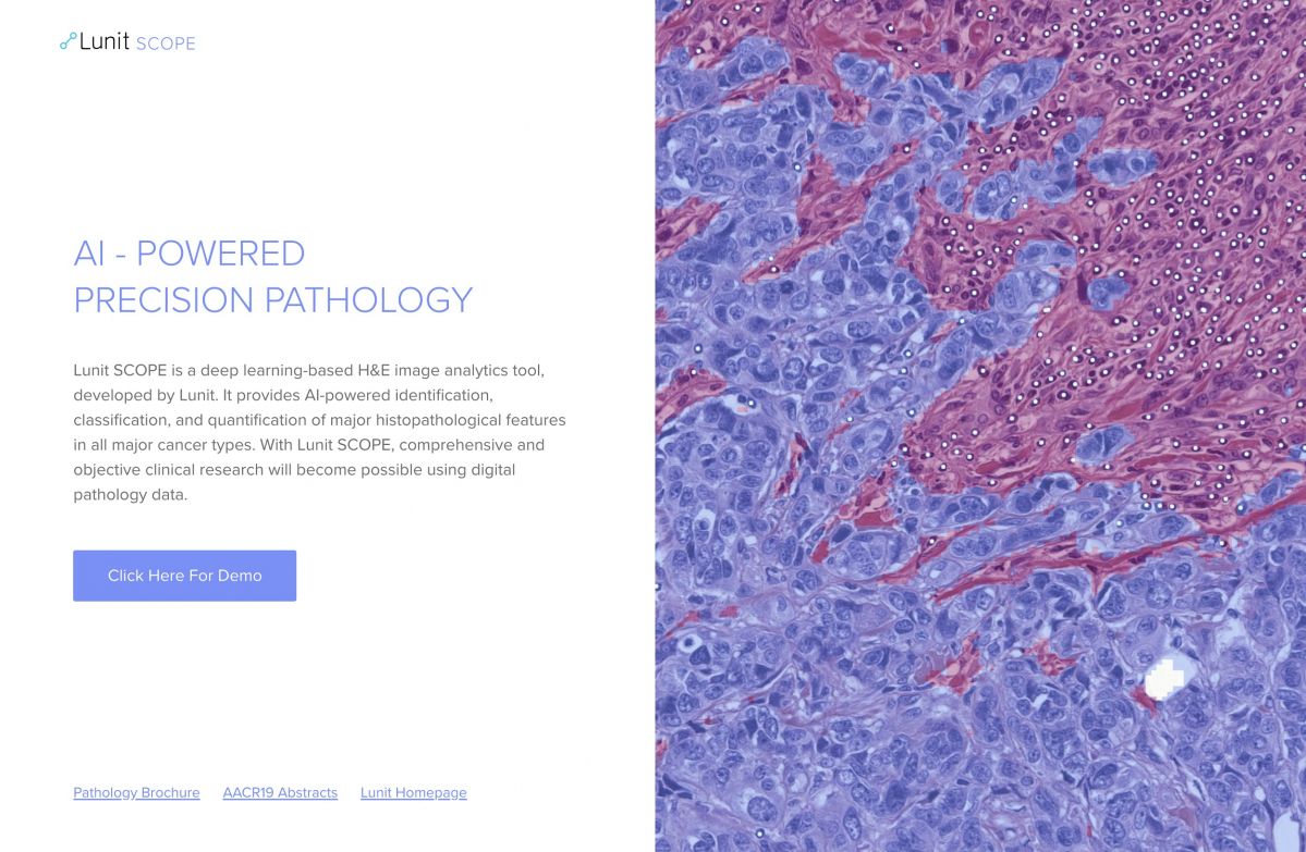 ▲루닛, 미국암학회(AACR)에서 연구 초록 2편 발표(루짓)