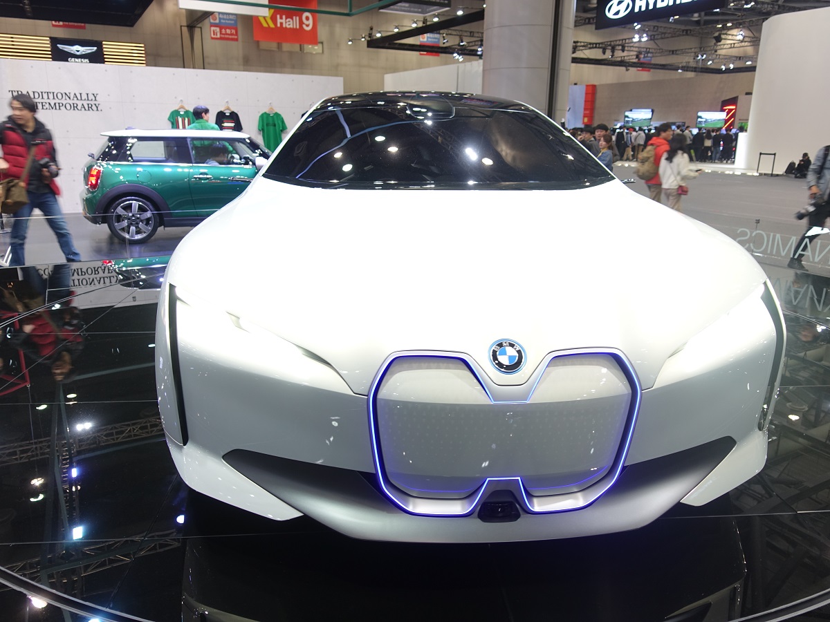 ▲BMW의 전기차인 'I Vision Dynamics'. (이재영 기자 ljy0403@)