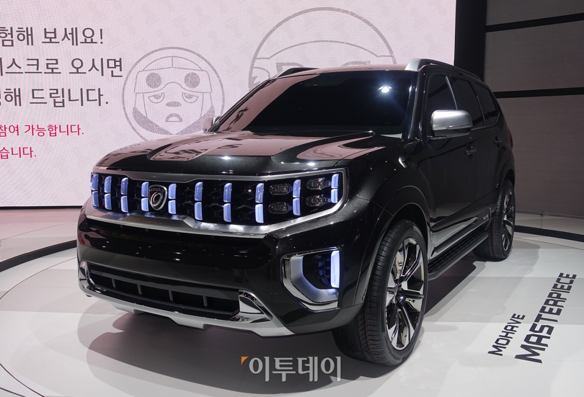 ▲기아자동차 '모하비 마스터피스'. (이재영 기자 ljy0403@)